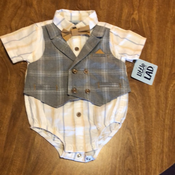 NWT Baby Boy One Piece Outfit size 6-9 Months (Cotton) - Picture 5 of 7